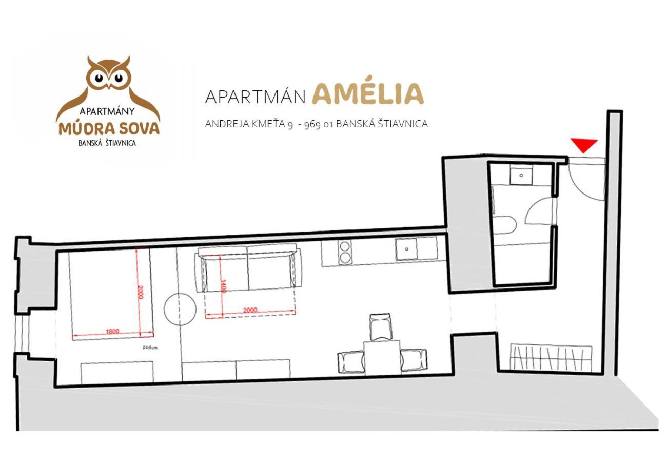 Apartmany Mudra Sova Banska Stiavnica Bagian luar foto